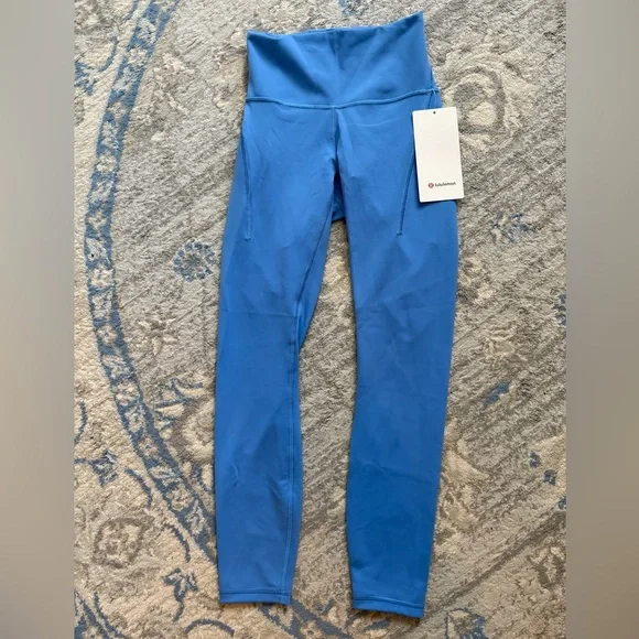 Lululemon Wunder Train High-Rise Tight with Pockets 25" Pool Party - Picture 7 of 10